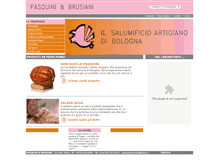 Tablet Screenshot of pasquiniebrusiani.com